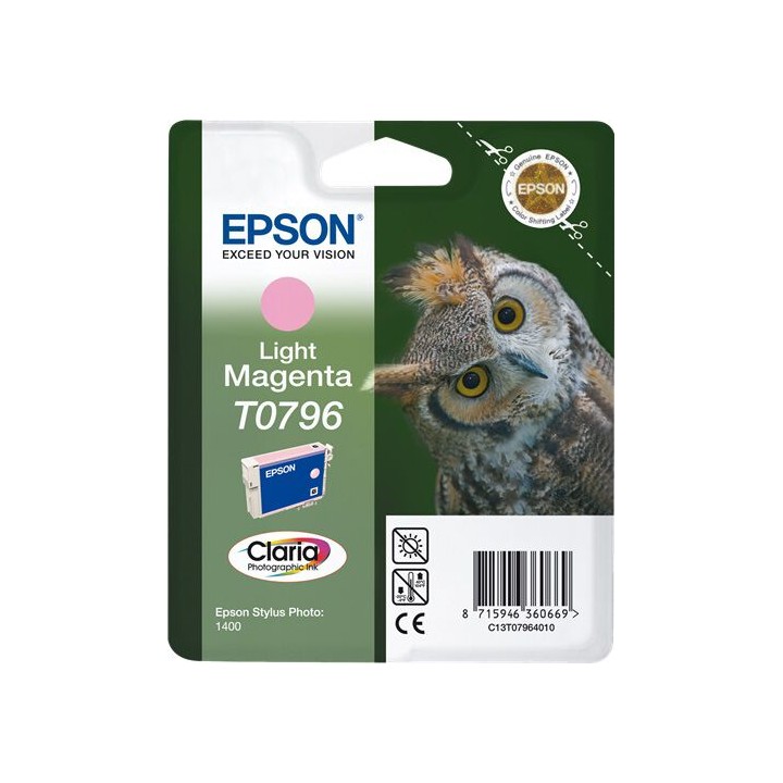 Cartuccia Originale Magenta Chiaro (T0796) C13T07964010, T0796 EPSON Conf.1