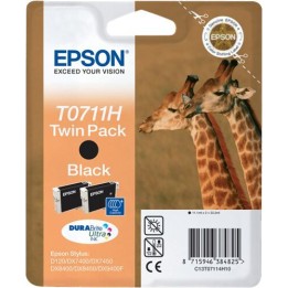 Twin Pack Originale Nero (T0711H) C13T07114H10, T0711H EPSON Conf.1
