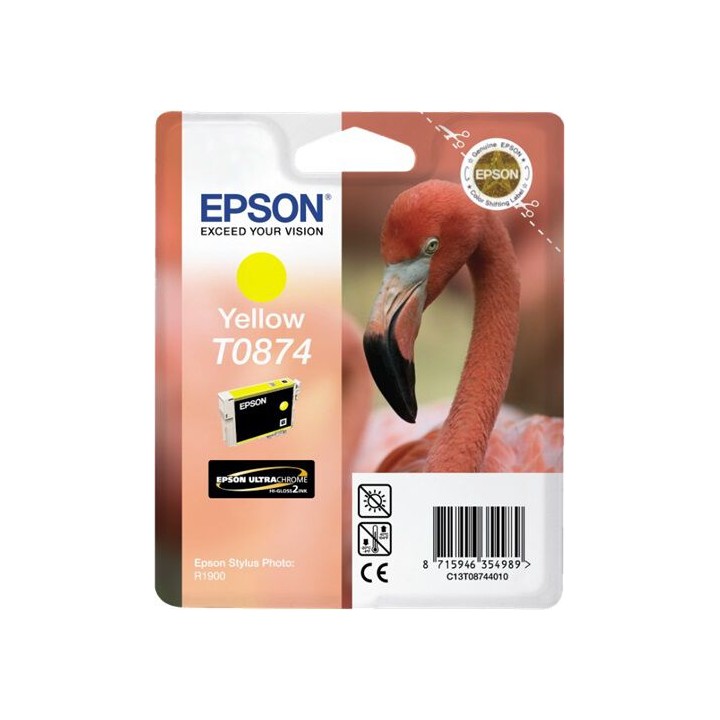 Cartuccia Originale Giallo (T0874) C13T08744010, T0874 EPSON Conf.1