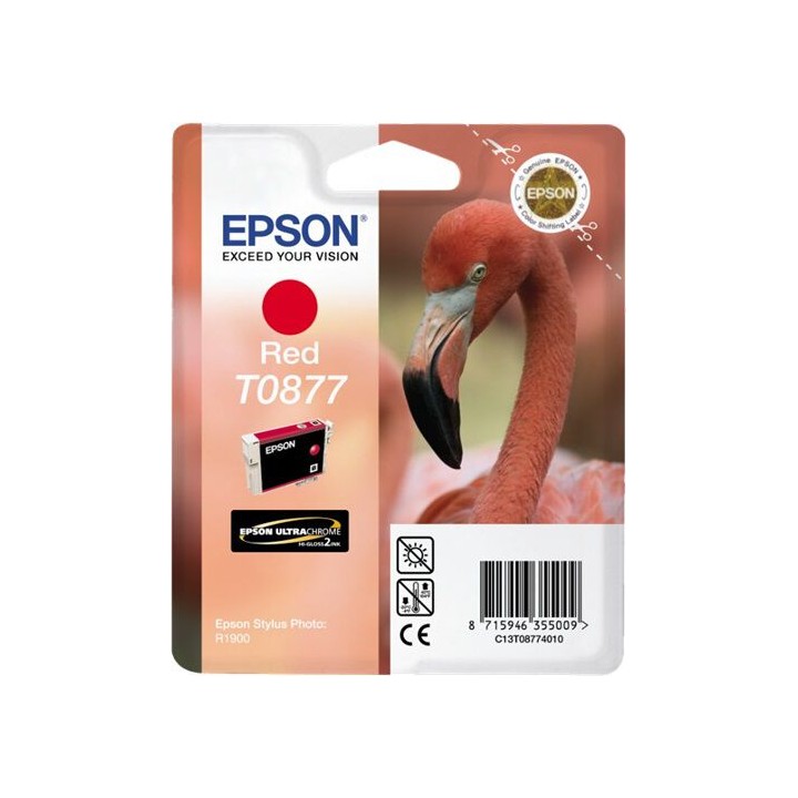 Cartuccia Originale Rosso (T0877) C13T08774010, T0877 EPSON Conf.1
