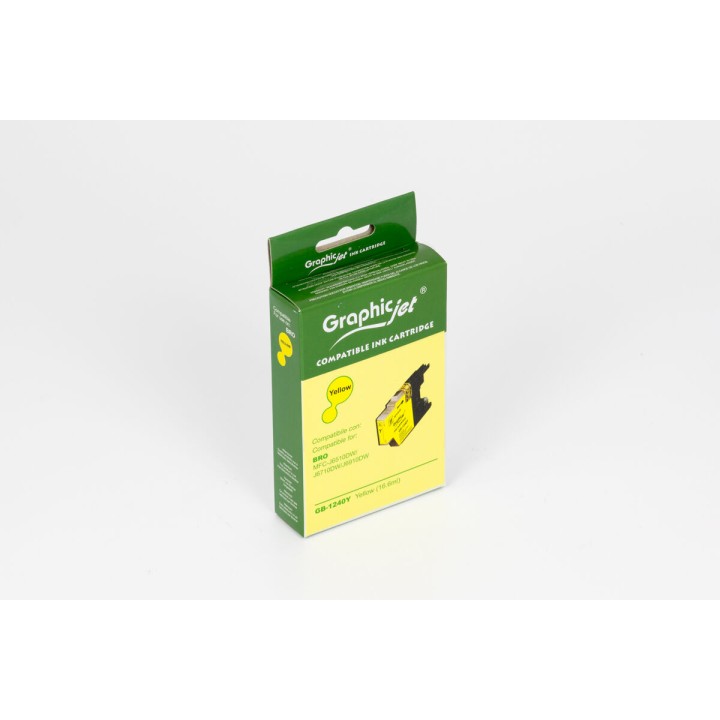 Cartuccia Ink-jet Compatibile Giallo (Long Life) LC-1240Y BROTHER Conf.1 - Pag.1200
