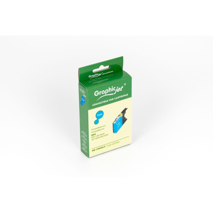Cartuccia Ink-jet Compatibile Ciano (Long Life) LC-1280XLC BROTHER Conf.1 - Pag.1700