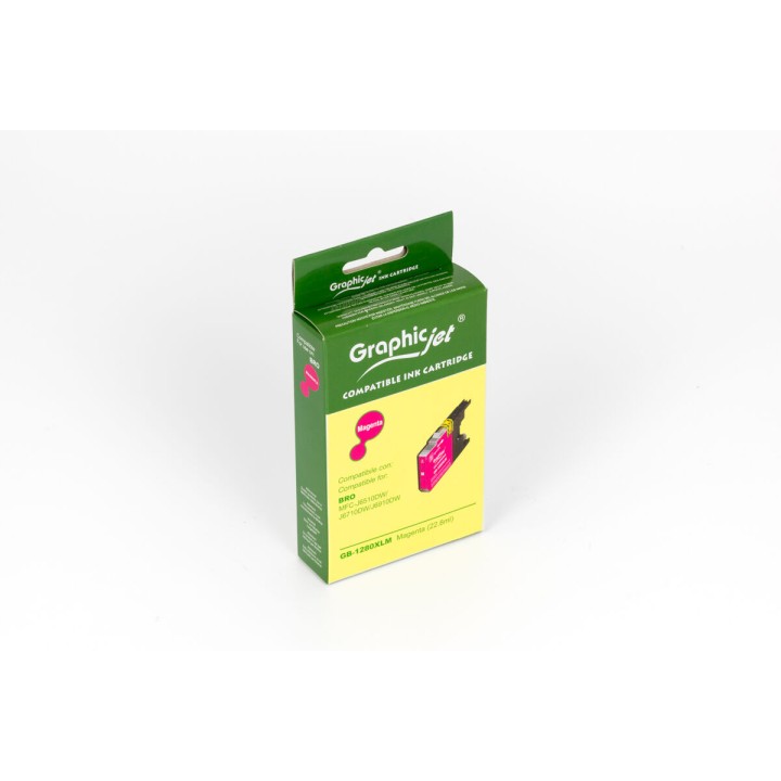 Cartuccia Ink-jet Compatibile Magenta (Long Life) LC-1280XLM BROTHER Conf.1 - Pag.1200
