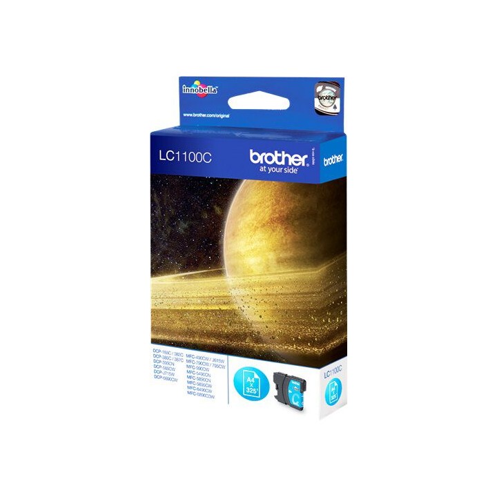 Cartuccia ink-jet Originale Ciano LC-1100C BROTHER Conf.1 - Pag.325