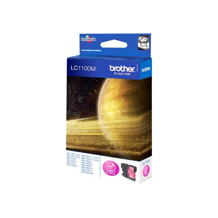 Cartuccia ink-jet Originale Magenta LC-1100M BROTHER Conf.1 - Pag.325