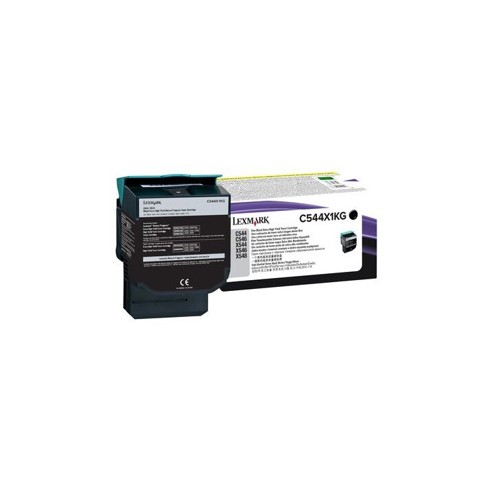 Cartuccia Originale Nero C544X1KG LEXMARK Conf.1 - Pag.6000