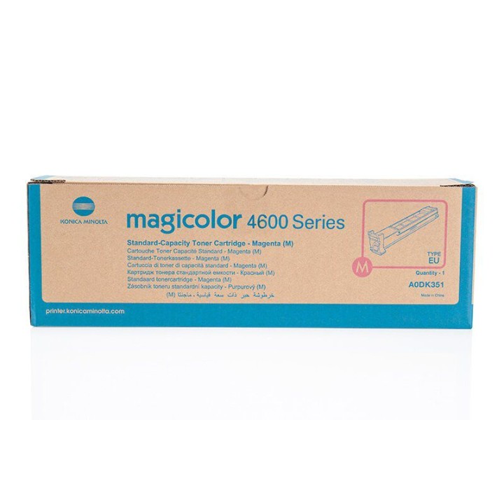 Toner Originale Magenta A0DK351 MINOLTA Conf.1 - Pag.4000