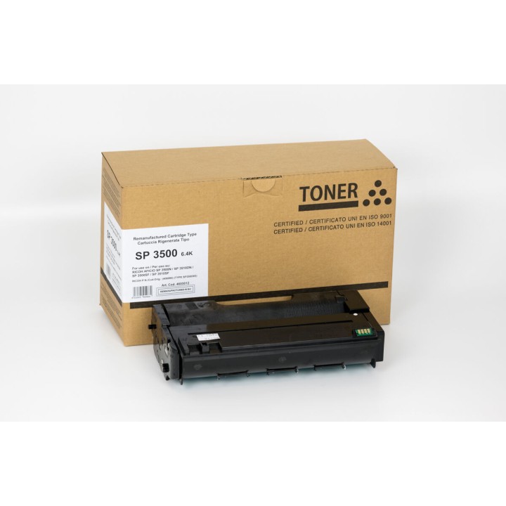 Cartuccia Compatibile 406990, 407066, 407646, Type SP3500XE RICOH Conf.1 - Pag.6400
