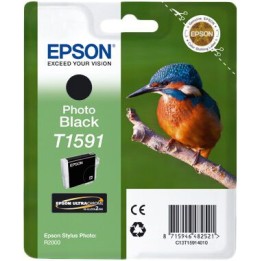 Cartuccia Originale Nero Foto (T1591) C13T15914010, T1591 EPSON Conf.1