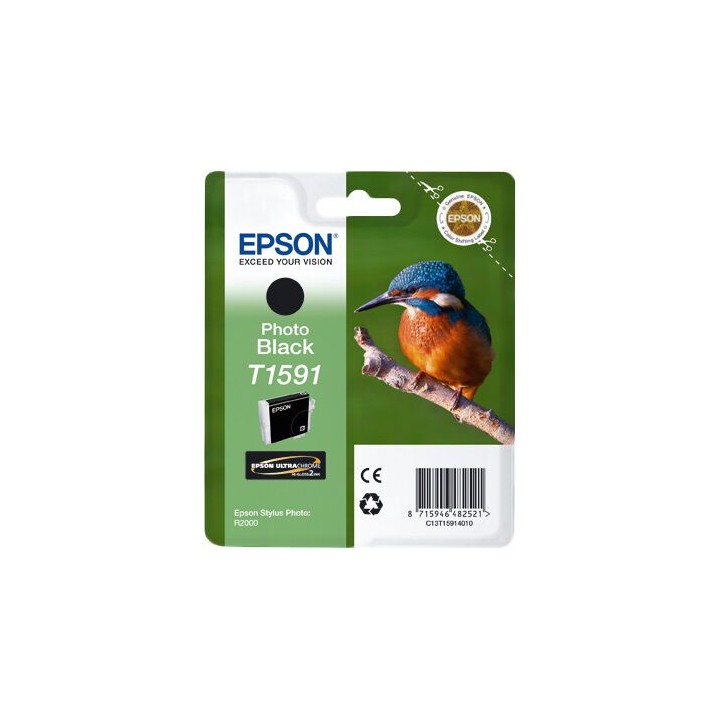 Cartuccia Originale Nero Foto (T1591) C13T15914010, T1591 EPSON Conf.1
