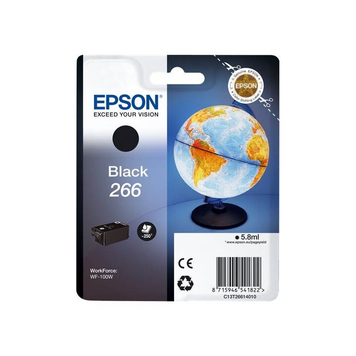 Cartuccia Originale Nero (266) 266, C13T26614010 EPSON Conf.1 - Pag.250