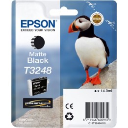 Cartuccia Originale Nero Opaco (T3248) C13T32484010, T3248 EPSON Conf.1