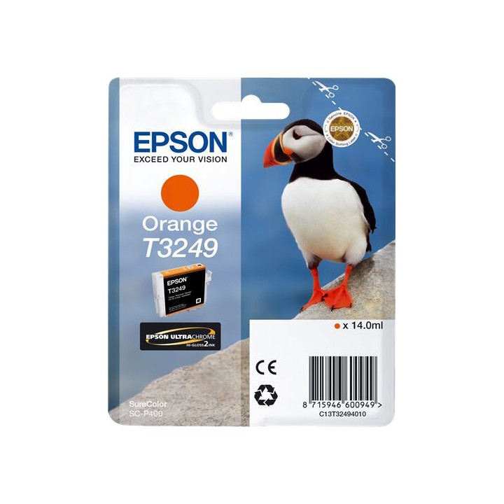 Cartuccia Originale Arancione (T3249) C13T32494010, T3249 EPSON Conf.1