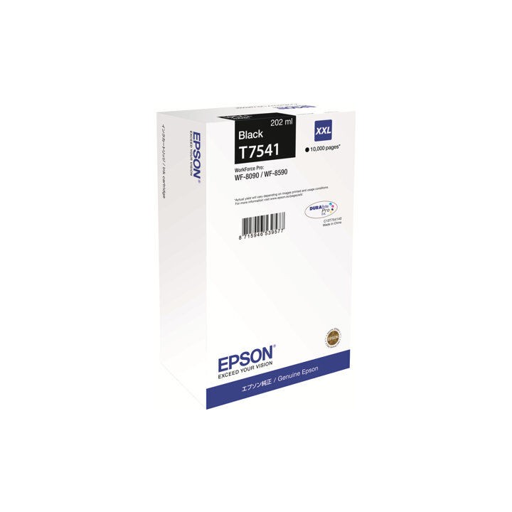 Cartuccia Originale Nero (T7541) C13T754140, C13T75414N, T7541 EPSON Conf.1 - Pag.10000