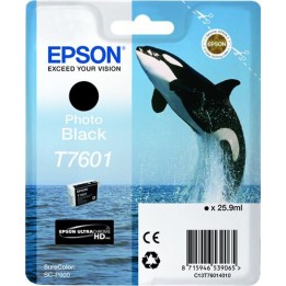Cartuccia Originale Nero Foto (T7601) C13T76014010, T7601 EPSON Conf.1