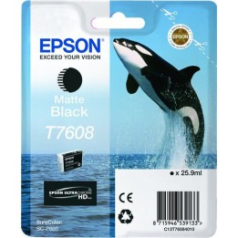 Cartuccia Originale Nero Opaco (T7608) C13T76084010, C13T76084N10, T7608 EPSON Conf.1
