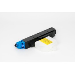 Cartuccia Toner Compatibile Ciano (con Chip) + Vaschetta Recupero 1T02NSCTA0, 1T02NSCUT0, PK-5012C TRIUMPH ADLER Conf.1 - Pag.10