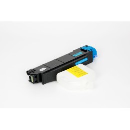 Cartuccia Toner Compatibile Ciano + Vaschetta Recupero (TK-5140C) 1T02NRCNL0, TK-5140C MITA/KYOCERA Conf.1 - Pag.5000