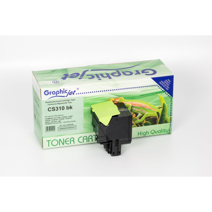 Cartuccia Rigenerata Nero (702HK) 702HK, 70C2HK0 LEXMARK Conf.1 - Pag.4000