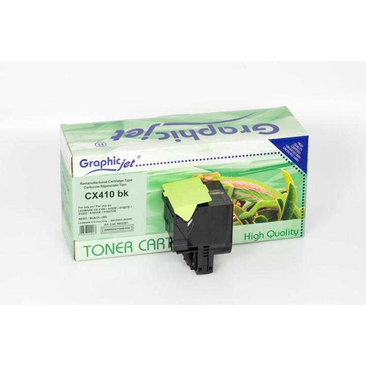 Cartuccia Rigenerata Nero (802HK) 802HK, 80C2HK0 LEXMARK Conf.1 - Pag.4000