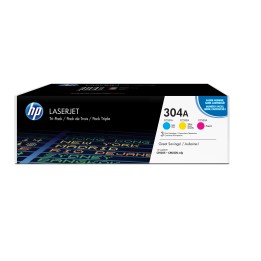Multipack Originale Colore (C/M/Y) (304A) 304A, CF372AM HP Conf.1x3 - Pag.2800