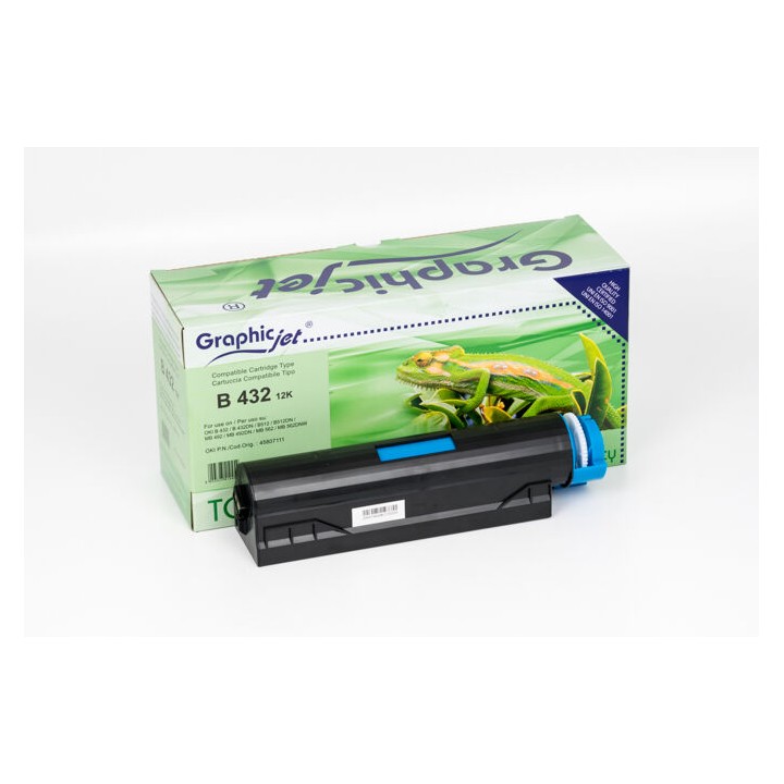 Cartuccia Toner Compatibile 45807111 OKI Conf.1 - Pag.12000