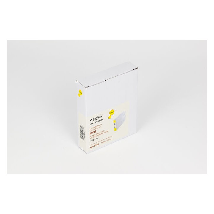 Cartuccia Compatibile Giallo (T7554) C13T755440, C13T75544N, T7554 EPSON Conf.1 - Pag.4000