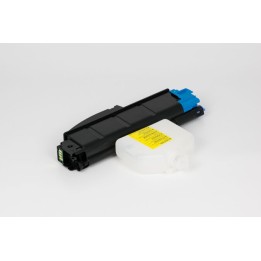 Cartuccia Toner Compatibile Ciano + Vaschetta Recupero (TK-5160C) 1T02NTCNL0, TK-5160C MITA/KYOCERA Conf.1 - Pag.12000