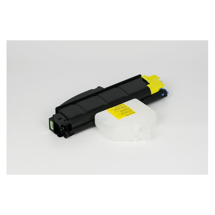 Cartuccia Toner Compatibile Giallo + Vaschetta Recupero (TK-5160Y) 1T02NTANL0, TK-5160Y MITA/KYOCERA Conf.1 - Pag.12000