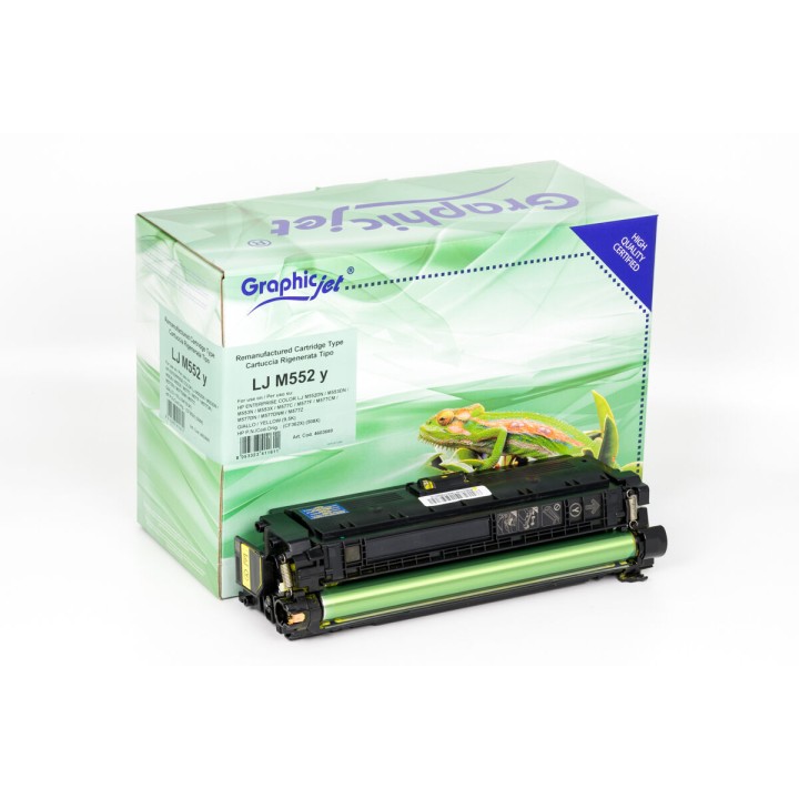 Cartuccia Rigenerata Giallo (508X) 508X, CF362X HP Conf.1 - Pag.9500