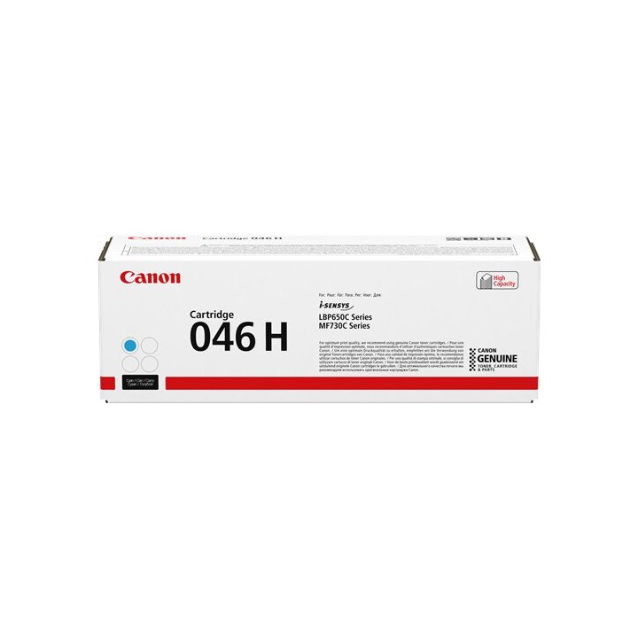 Cartuccia Originale Ciano (046H) 046H, 1253C002 CANON Conf.1 - Pag.5000