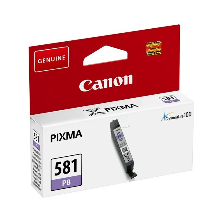 Serbatoio Originale Blu Foto (CLI-581PB) 2107C001, CLI-581PB CANON Conf.1
