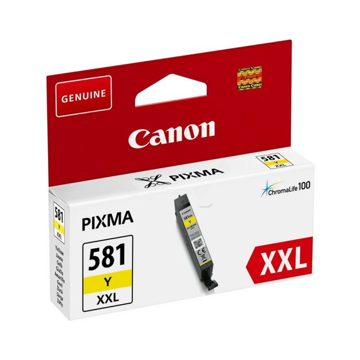 Cartuccia Originale Giallo XXL (CLI-581YXXL) 1997C001, CLI-581YXXL CANON Conf.1 - Pag.332
