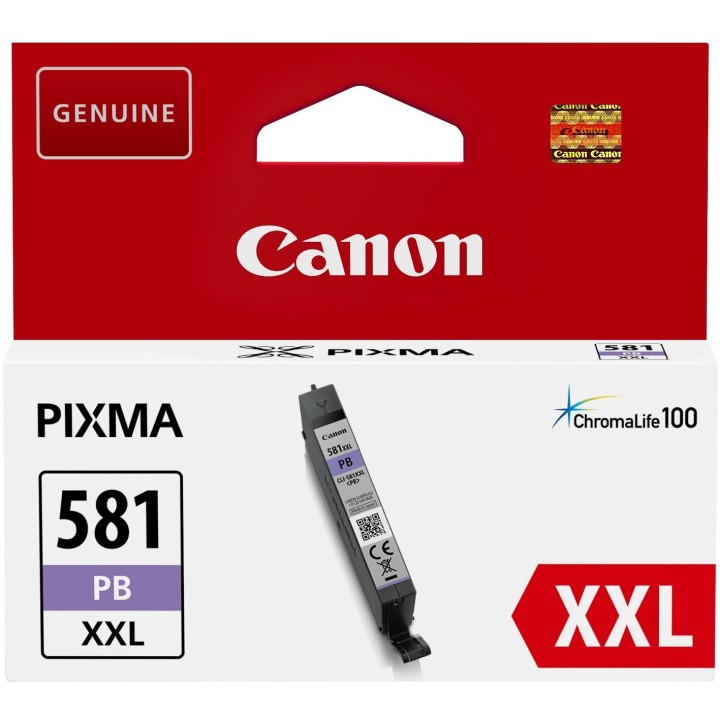 Serbatoio Originale Blu Foto XXL (CLI-581PB XXL) 1999C001, CLI-581PB XXL CANON Conf.1