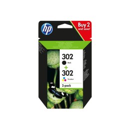 Cartuccia Inchiostro Originale Nero + Colore (302) 302, X4D37A, X4D37AE HP Conf.1