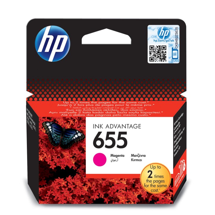 Cartuccia Originale Magenta (655) 655, CZ111A HP Conf.1