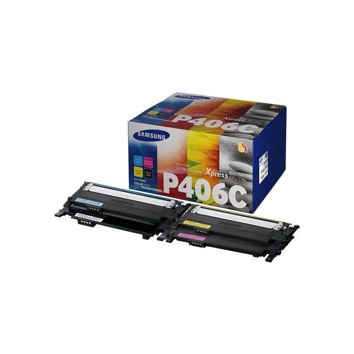 Value Pack Originale B/C/M/Y CLT-P406C, SU375A SAMSUNG Conf.1x4