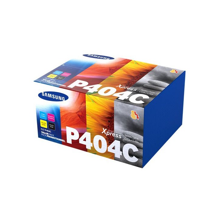 Rainbow Kit Originale B/C/M/Y CLT-P404C, SU365A HP Conf.1x4