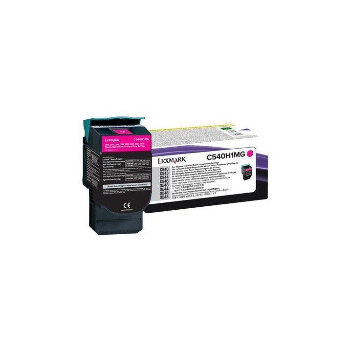 Cartuccia Originale Magenta (Return Program) C540H1MG LEXMARK Conf.1 - Pag.2000