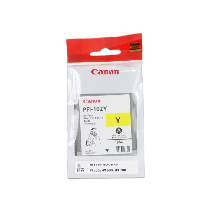 Cartuccia Originale Giallo (PFI-102Y) 0898B001, PFI-102Y CANON Conf.1
