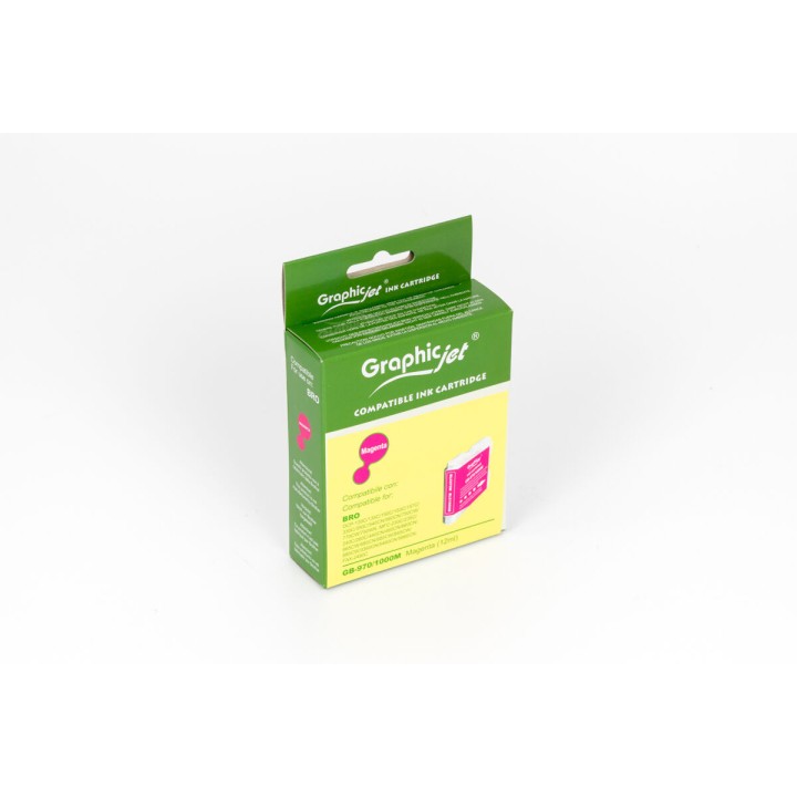 Cartuccia ink-jet Compatibile Magenta LC-1000M, LC-970M BROTHER Conf.1 - Pag.800