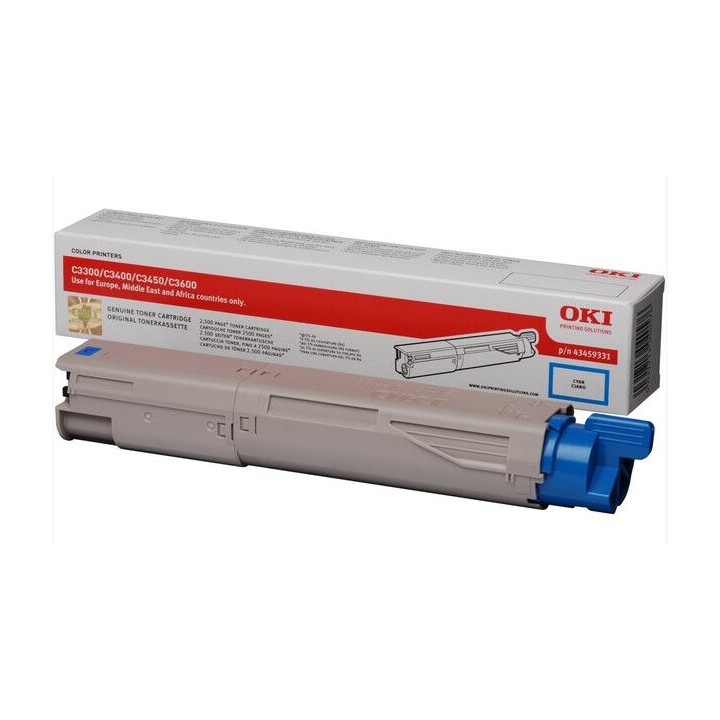 Cartuccia Toner Originale Ciano 43459331 OKI Conf.1 - Pag.2500
