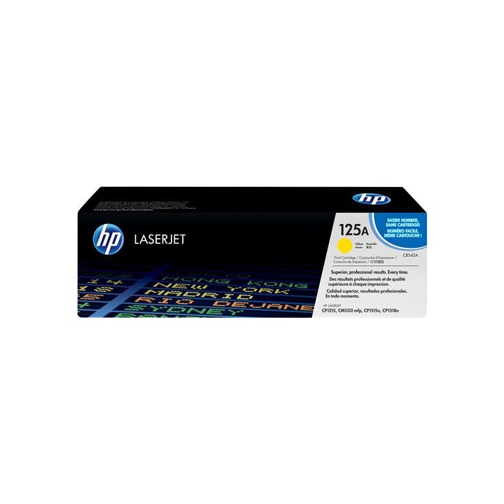 Cartuccia Originale Giallo (125A) 125A, CB542A HP Conf.1 - Pag.1400