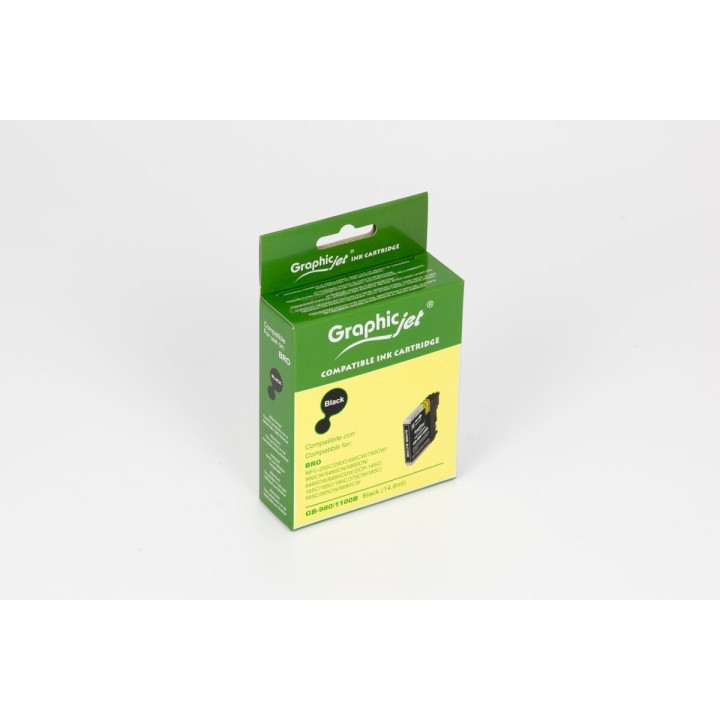 Cartuccia Compatibile Nero LC-1100BK, LC-980BK BROTHER Conf.1 - Pag.550