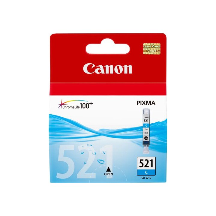 Cartuccia Originale Ciano (CLI-521C) 2934B001, CLI-521C CANON Conf.1