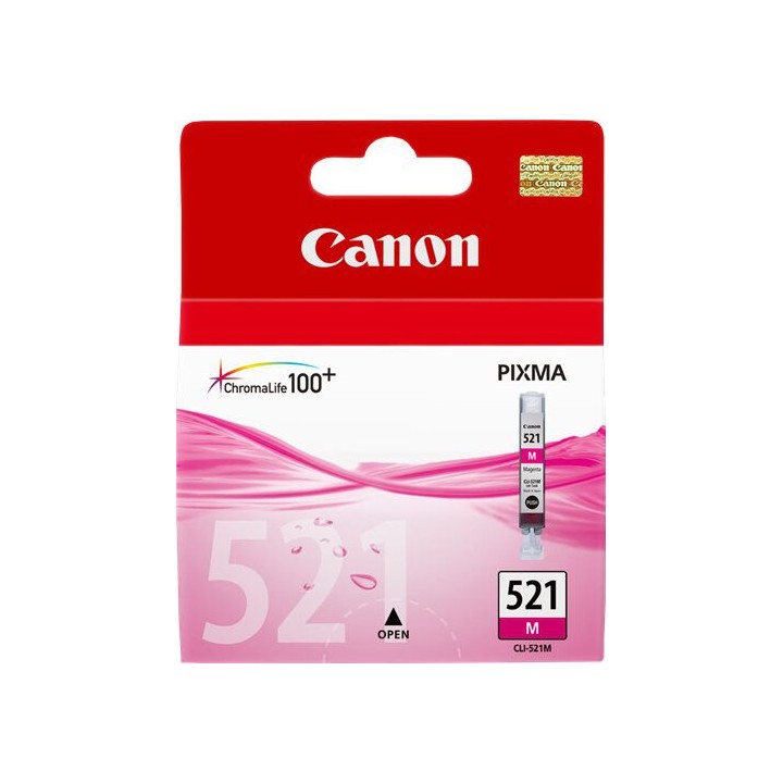 Cartuccia Originale Magenta (CLI-521M) 2935B001, CLI-521M CANON Conf.1