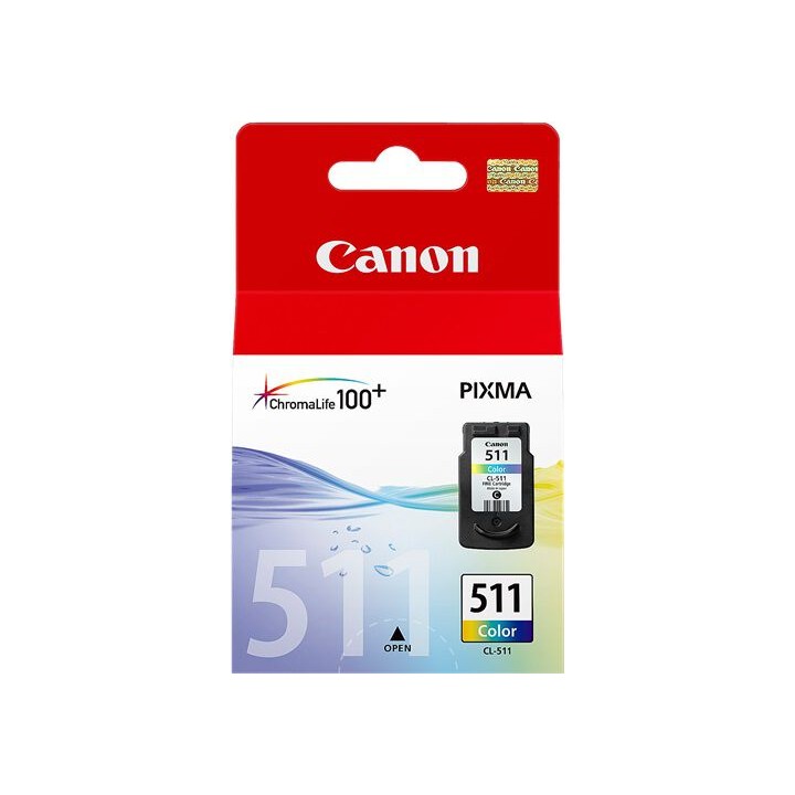 Cartuccia Originale Colore (CL-511) CL-511, 2972B001 CANON Conf.1 - Pag.244