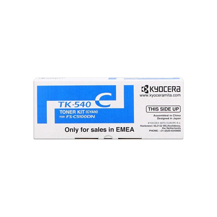 Toner Originale Ciano (TK-540C) TK-540C, 1T02HLCEU0 MITA/KYOCERA Conf.1 - Pag.4000