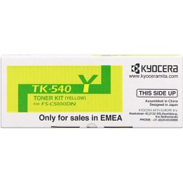 Toner Originale Giallo (TK-540Y) 1T02HLAEU0, TK-540Y MITA/KYOCERA Conf.1 - Pag.4000