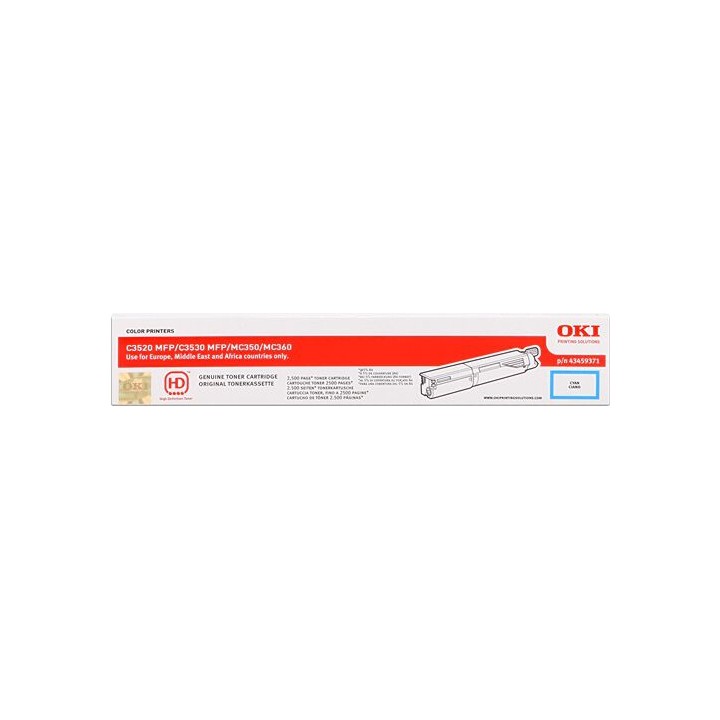 Cartuccia Toner Originale Ciano 43459371 OKI Conf.1 - Pag.2500